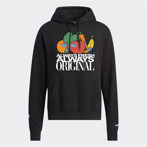 always fresh always original adidas|Adidas Originals Always Fresh Hoodie Black Men's Size Medium .